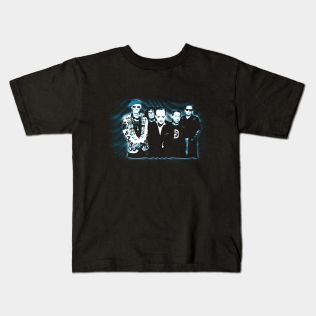 Vintage Punk Rock Band Men Women Kids T-Shirt by WillyPierrot